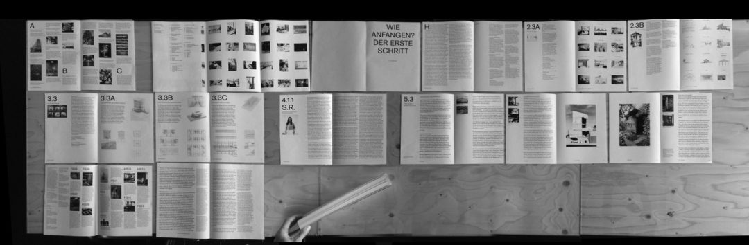 A wie anstiften. Architektur und Konstruktion im ersten Jahreskurs von Annette Spiro, ETH Zürich