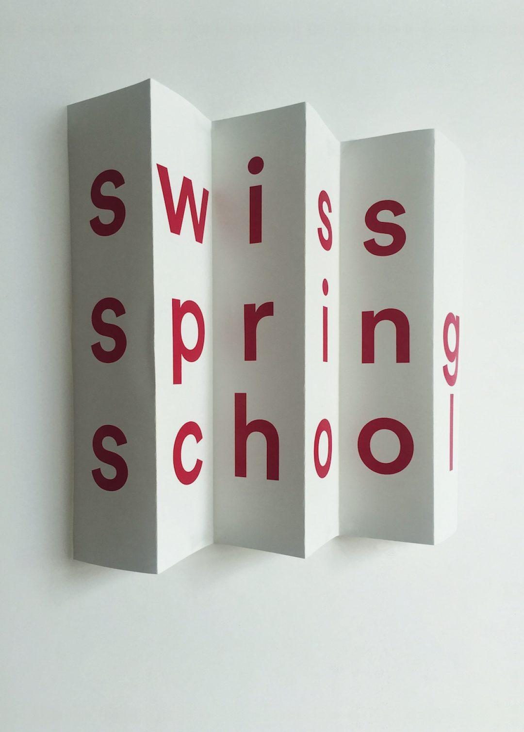 Swiss Spring School. 01  8. bis 15. Februar 2019